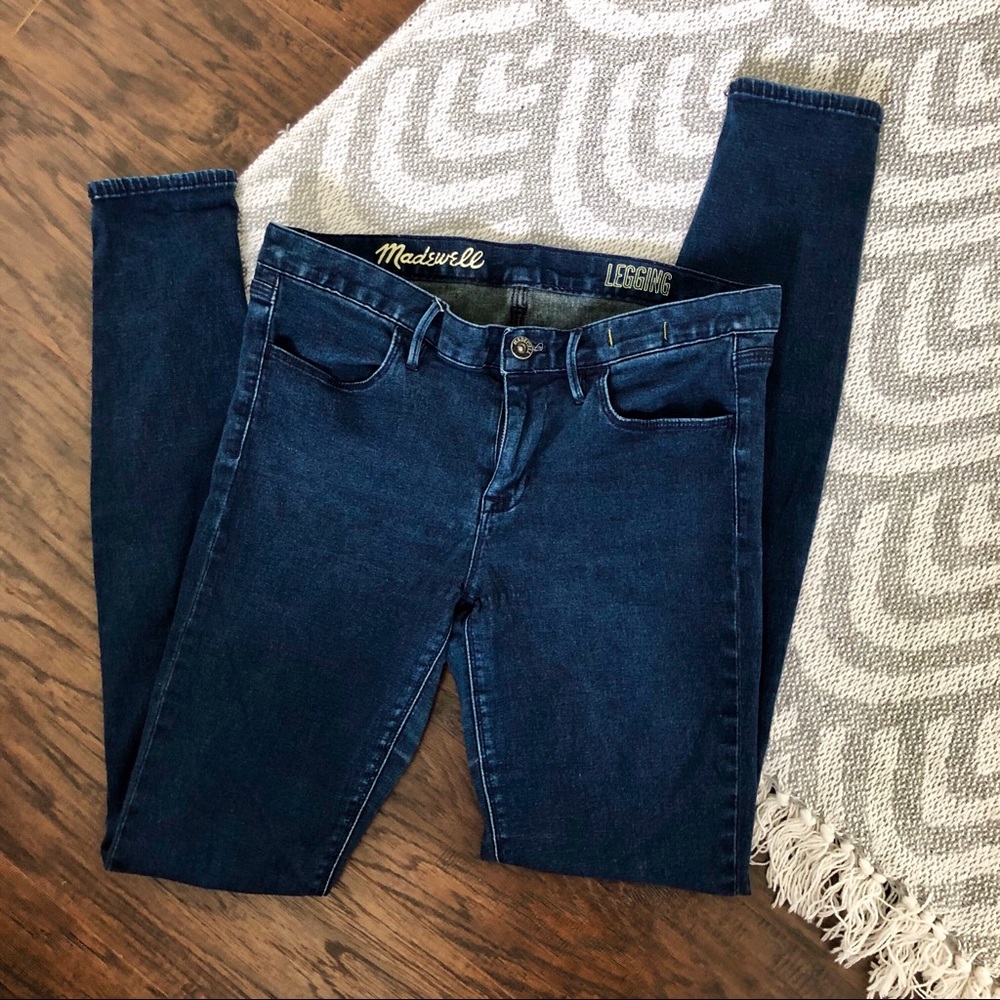 Madewell Legging Jeans Skinny Dark Wash Sz 29